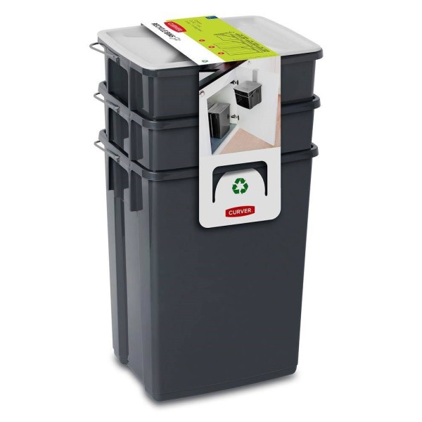 Set of BIO Curver waste bins