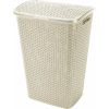 Curver laundry basket 55 L Square Rattan Cream