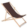 Wooden deck chair, brown color GreenBlue GB183