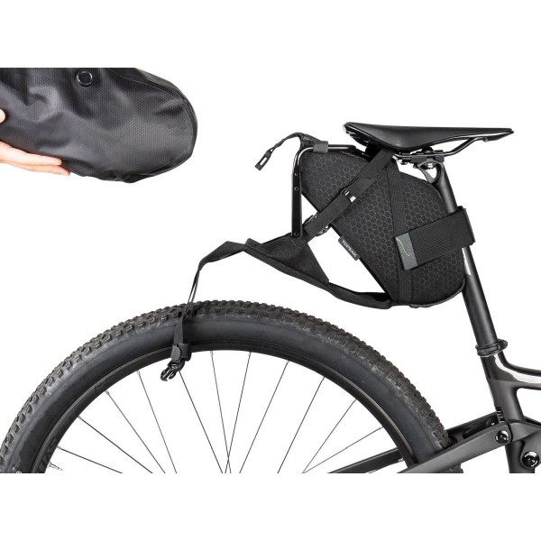 Topeak BackLoader X Bike Bag, 15 L, Black