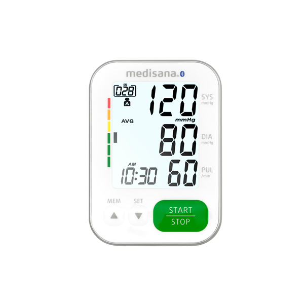 Medisana Connect Blood Pressure Monitor BU 570 Memory function, Number of users 2 user(s), Memory capacity 	120 memory slots, Up