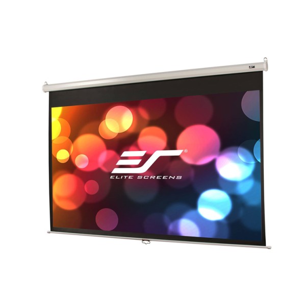Elite Screens Manual Series M86NWX Diagonal 86 , 16:10, Viewable screen width (W) 185 cm, White