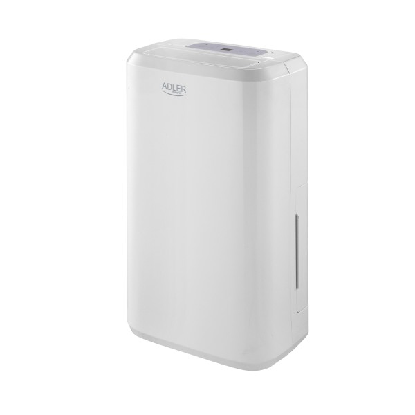 Adler Compressor Air Dehumidifier AD 7861 Power 280 W, Suitable for rooms up to 60 m³, Water tank capacity 2 L, White