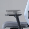 Up Up Athene ergonominė biuro kėdė Juoda, Pilkas + Mėlinas audinys