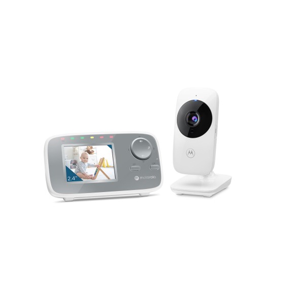 Motorola Video Baby Monitor VM482 2.4 White/Grey