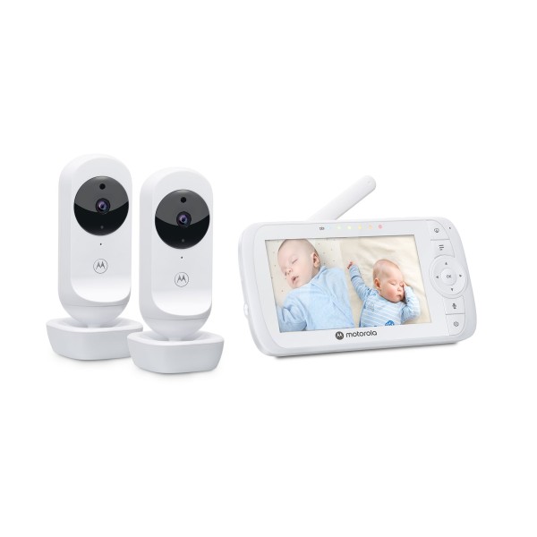 Motorola Video Baby Monitor - Two camera pack  VM35-2 5.0  White