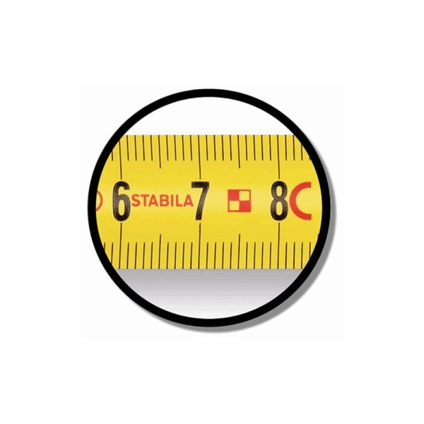 Rolled tape measure BM100 Stabila 8m