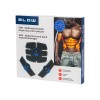 EMS electrostimulator massager for the abdominal muscles, legs, arms and the whole body