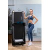Electric treadmill, home OVICX Q2S PLUS bluetooth&app, 1-14km (black)