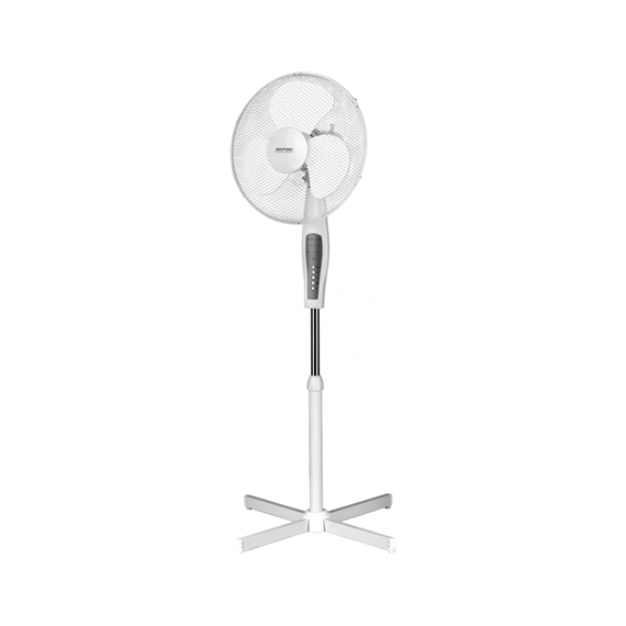 MPM MWP-19 Stand Fan, Number of speeds 3, 50 W, Remote control, Oscillation, Diameter 42 cm, White