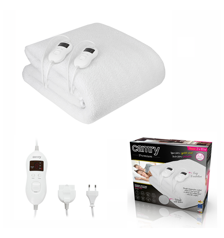 Camry Electirc heating under-blanket with timer CR 7421 Number of heating levels 5, Number of persons 2, Washable, Remote contro