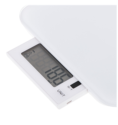 Adler Electronic Kitchen scale AD 3167w Maximum weight (capacity) 10 kg, Graduation 1 g, Display type LCD, White