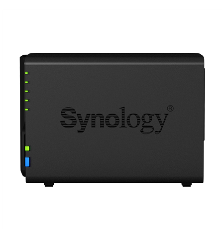 Synology Tower NAS DS220+ up to 2 HDD/SSD Hot-Swap, Intel Celeron J4025 Dual Core, Processor frequency 2 GHz, 2 GB, DDR4, RAID 0