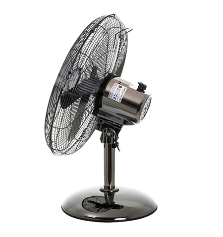 Gerlach Velocity Fan GL 7327 Table Fan, Number of speeds 3, 100 W, Oscillation, Diameter 40 cm, Chrome
