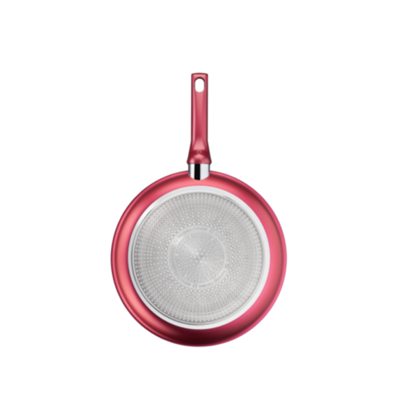 TEFAL Daily Chef Pan G2730672 Diameter 28 cm, Suitable for induction hob, Fixed handle, Red