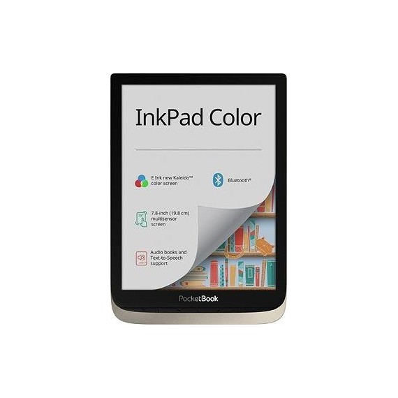E-Reader|POCKETBOOK|InkPad Color|7.8 |1872x1404|Micro SD|Silver|PB741-N-WW