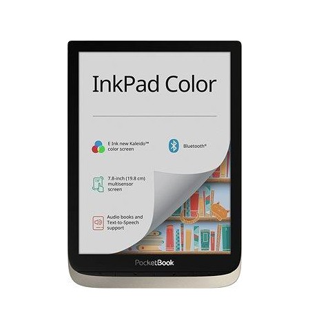 E-Reader|POCKETBOOK|InkPad Color|7.8 |1872x1404|Micro SD|Silver|PB741-N-WW