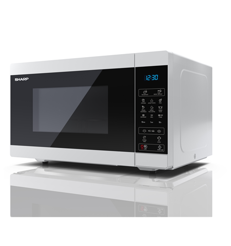 Sharp Microwave oven with Grill YC-MG51E-W Free standing, 900 W, Grill, White