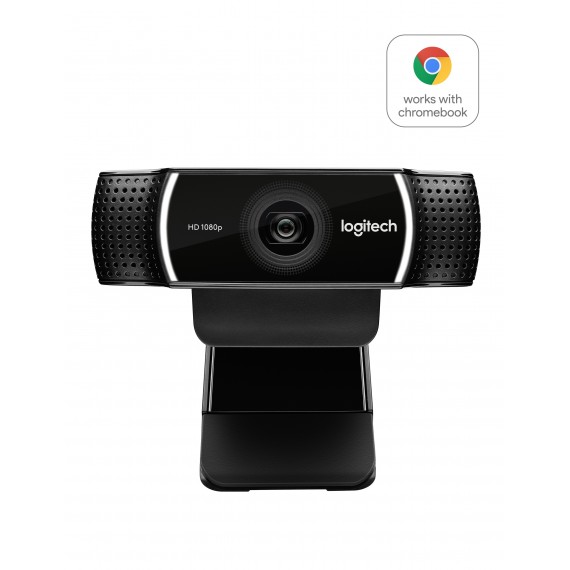 Logitech C922 PRO HD STREAM WEBCAM internetinė kamera 1920 x 1080 pikseliai USB Juoda