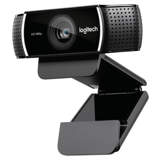 Logitech C922 PRO HD STREAM WEBCAM internetinė kamera 1920 x 1080 pikseliai USB Juoda