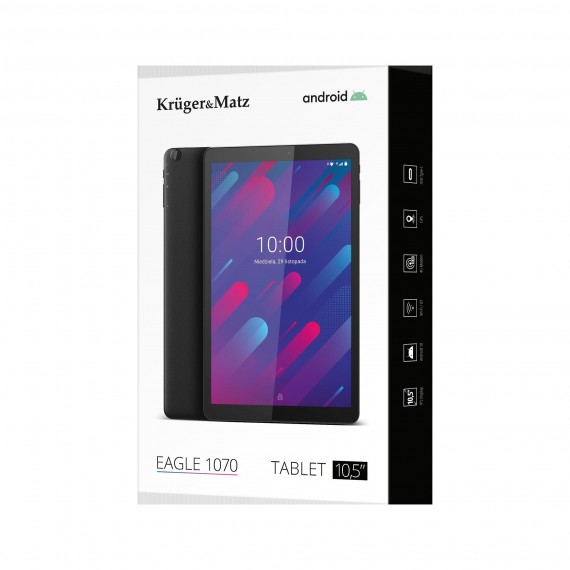 Kruger & Matz Tab EAGLE FHD Plus 128 GB 26,7 cm (10.5 ) Mediatek 6GB Wi-Fi 5 LTE GPS (802.11ac)