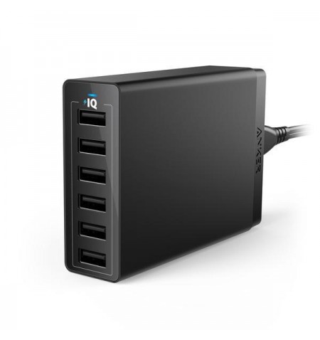 MOBILE CHARGER WALL POWERPORT/6P 60W A2123L12 ANKER