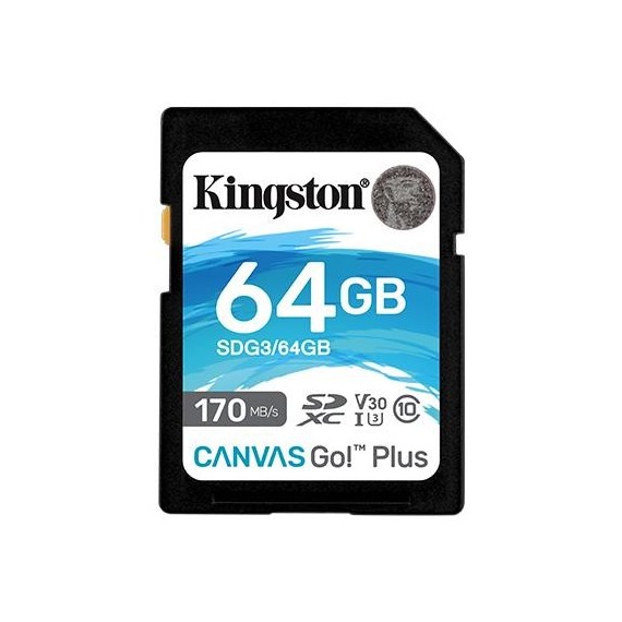 MEMORY SDXC 64GB UHS-I/SDG3/64GB KINGSTON