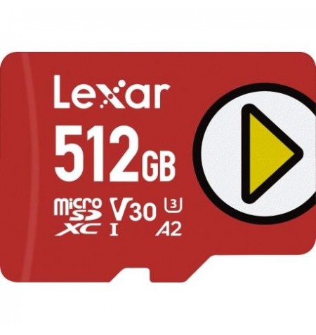MEMORY MICRO SDXC 512GB UHS-I/PLAY LMSPLAY512G-BNNNG LEXAR