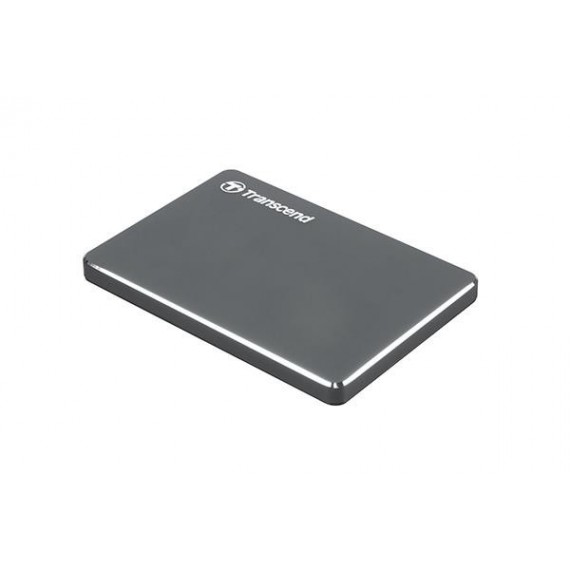 External HDD|TRANSCEND|StoreJet|1TB|USB 3.1|Colour Iron Grey|TS1TSJ25C3N