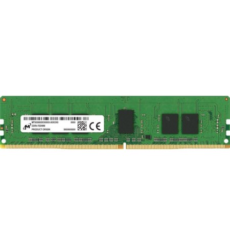 Server Memory Module|MICRON|DDR4|8GB|RDIMM/ECC|3200 MHz|CL 22|1.2 V|Chip Organization 1024Mx72|MTA9ASF1G72PZ-3G2J3