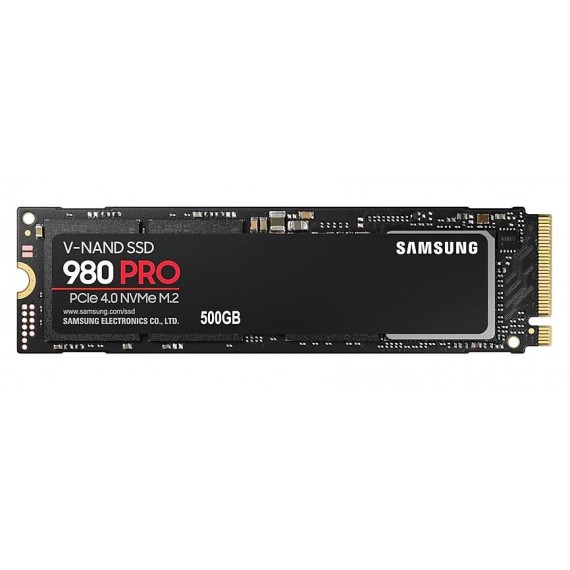 SSD|SAMSUNG|980 Pro|500GB|M.2|NVMe|Write speed 5000 MBytes/sec|Read speed 6900 MBytes/sec|2.38mm|MTBF 1500000 hours|MZ-V8P500BW
