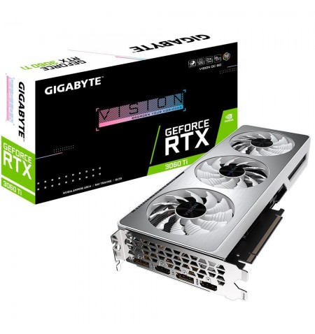 Graphics Card|GIGABYTE|NVIDIA GeForce RTX 3060 Ti|8 GB|256 bit|PCIE 4.0 16x|GDDR6|Memory 14000 MHz|GPU 1755 MHz|2xHDMI|2xDisplay