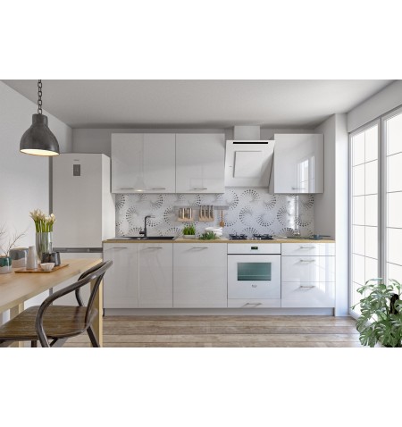 Modular kitchen Tom White/White Gloss