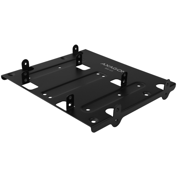 AXAGON RHD-435 Reduction for 4x 2.5  HDD (2x 2.5  HDD/SSD & 1x 3.5  HDD) into 5.25  position, black