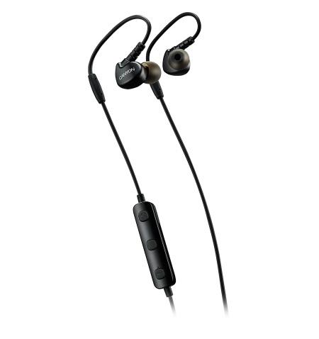 CANYON BTH-1 Bluetooth sport earphones with microphone, cable length 0.3m, 18 25 22mm, 0.028kg, Black