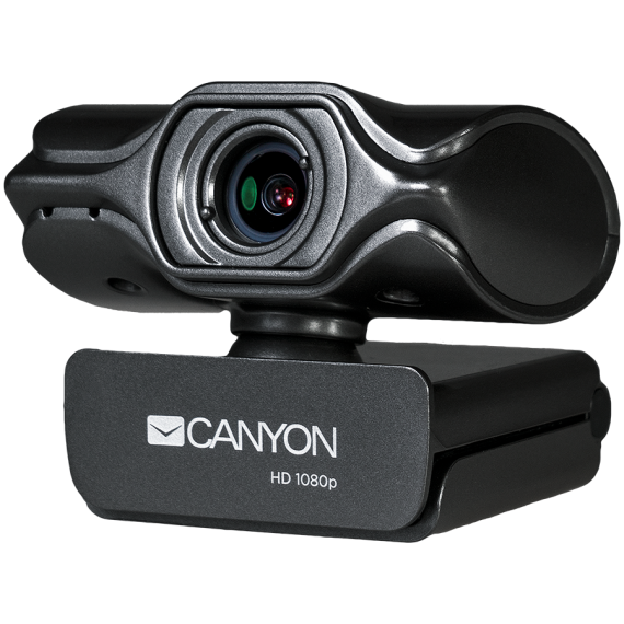 CANYON C6 2k Ultra full HD 3.2Mega webcam with USB2.0 connector, built-in MIC, IC SN5262, Sensor Aptina 0330, viewing angle 80°,