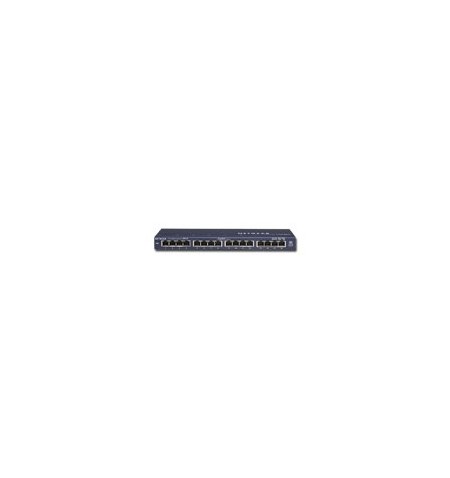 Switch NETGEAR ProSafe GS116GE (16 x 10/100/1000Mbps, Desktop/Wallmount) Retail