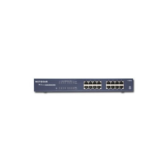 Switch NETGEAR 16 x 10/100/1000 Ethernet Switch Rack-mountable