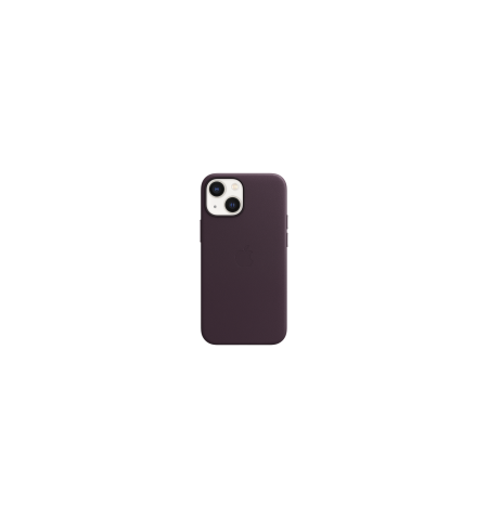 iPhone 13 mini Leather Case with MagSafe - Dark Cherry, Model A2701