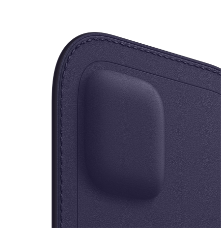 iPhone 12 Pro Max Leather Sleeve with MagSafe - Deep Violet, Model A2503