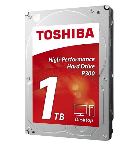 HDD desktop Toshiba P300 (3.5  1TB, 7200RPM, 64MB, NCQ, AF, SATAIII), bulk