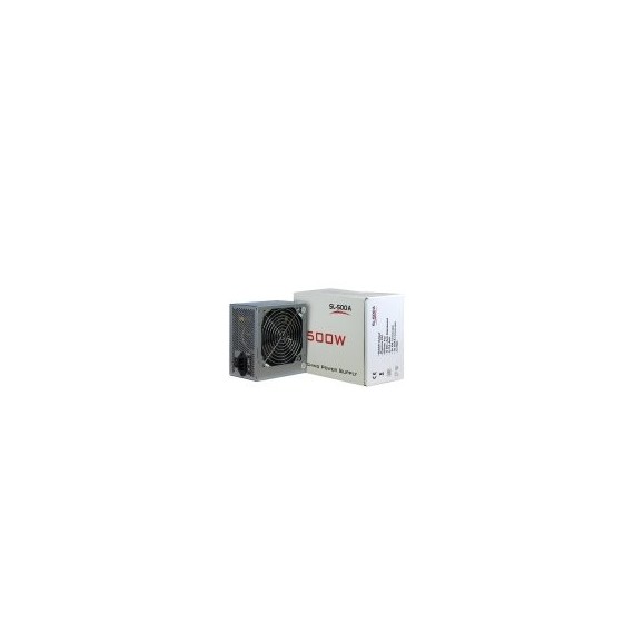 Power Supply INTER-TECH IT-SL500 AC 230V, 50/60Hz, DC 3.3/5/±12V, 500W, Retail, Passive PFC, 1x120