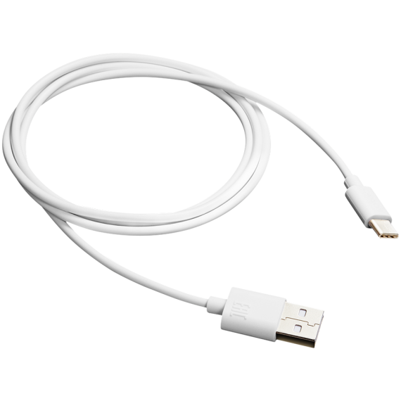 CANYON UC-1 Type C USB Standard cable, cable length 1m, White, 15 8.2 1000mm, 0.018kg