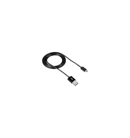 CANYON UM-1 Micro USB cable, 1M, Black, 15 8.2 1000mm, 0.018kg