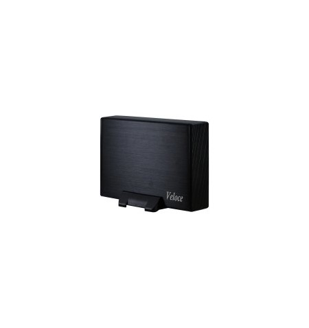 Drive Cabinet INTER-TECH Veloce (3.5  HDD, SATA/SATA II, USB3.0) Black