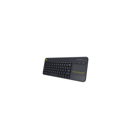 LOGITECH  Wireless Touch Keyboard K400 Plus - DARK - PAN - 2.4GHZ - NORDIC
