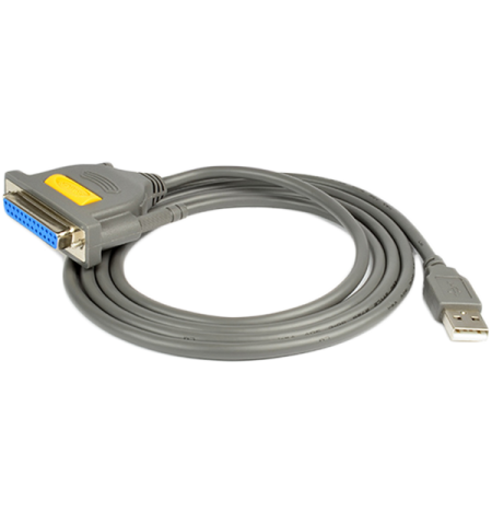 Axagon USB adapter for connecting printers with a parallel port. DB25F connector.