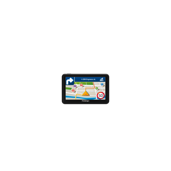 Prestigio GeoVision 5060, 5  (480 272) TN display, WinCE 6.0, 800MHz Mstar MSB2531 Cortex A7, 128MB DDR, 4GB Flash, 600mAh batte