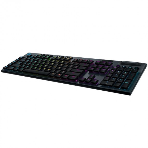 LOGITECH G915 LIGHTSPEED Wireless RGB Mechanical Gaming Keyboard – GL Clicky - CARBON - PAN - 2.4GHZ/BT - NORDIC - CLICKY SWITCH