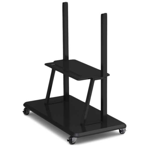 Prestigio MultiBoard stand PMBST01 can accommodate all screen sizes from 55-98'' screens. Includes roll wheels for easy adjustme